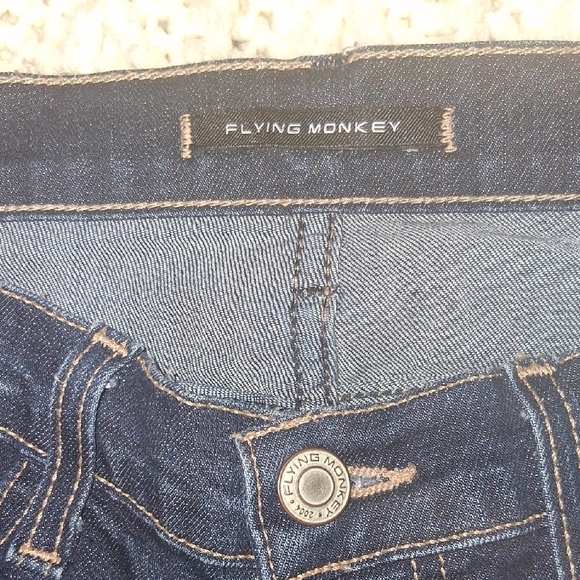 Flying Monkey Dark Blue Skinny Jeans - Picture 4 of 5